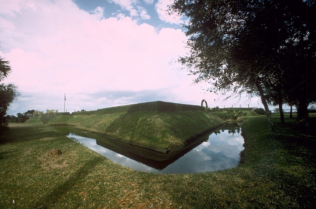 Fort Caroline moat