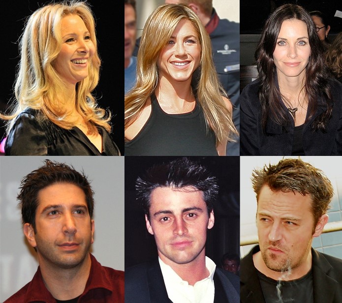 Actors and actresses of friends