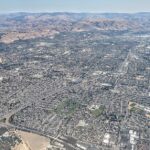 Aerial view of Fremont CA
