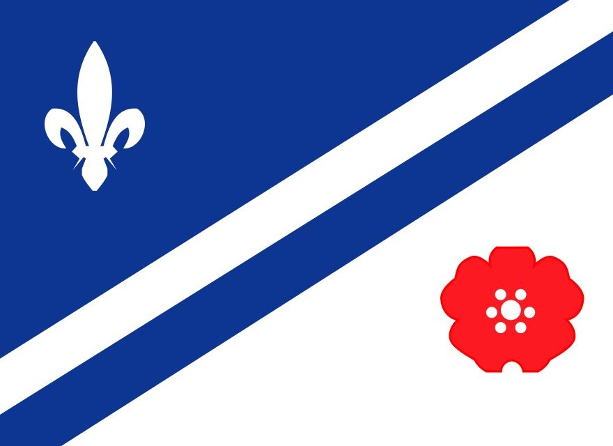 Flag of the Franco Albertans