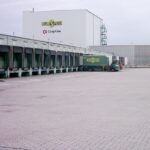 Trucks in Freight Forwarder Center