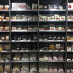 Freeze-dried candy shelves